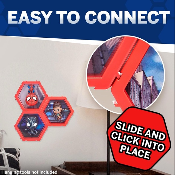 PODS 4D Marvel Ms.Marvel, Unique Connectable Collectable Bobble-Head Figure - Picture 4 of 5